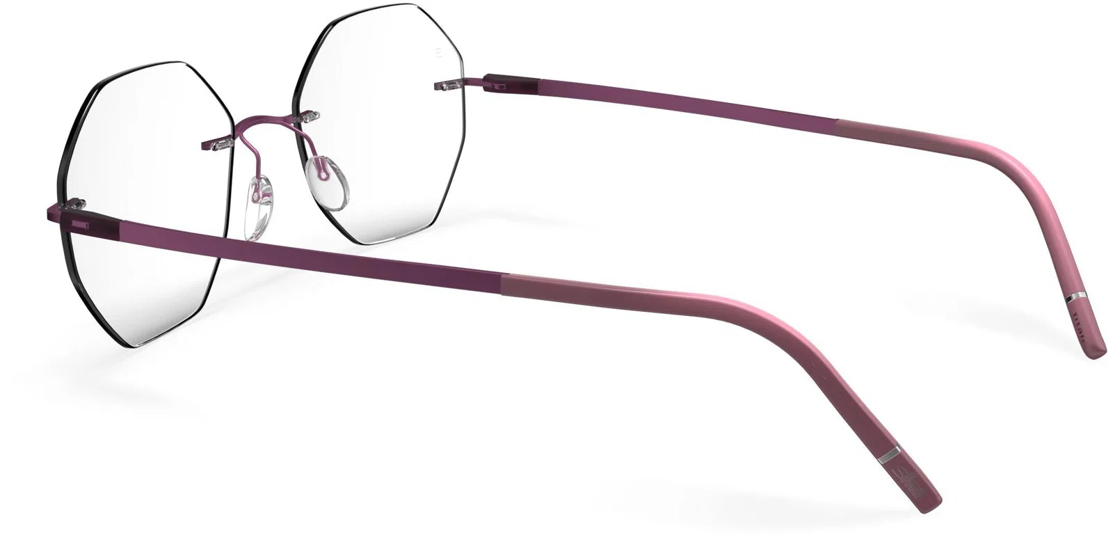 Silhouette The Dawn Demo Rimless 5573 Eyeglasses - view 58